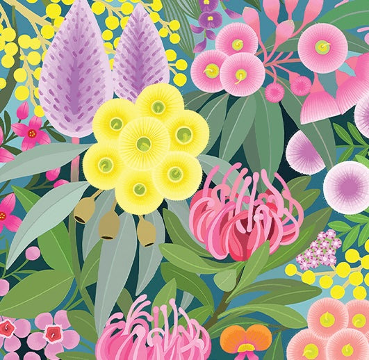 EARTH GREETINGS- Native Gems- Mini Blank Greeting Card