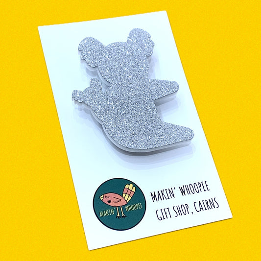 MAKIN' WHOOPEE - SILVER KOALA- AUSSIE MAGNET