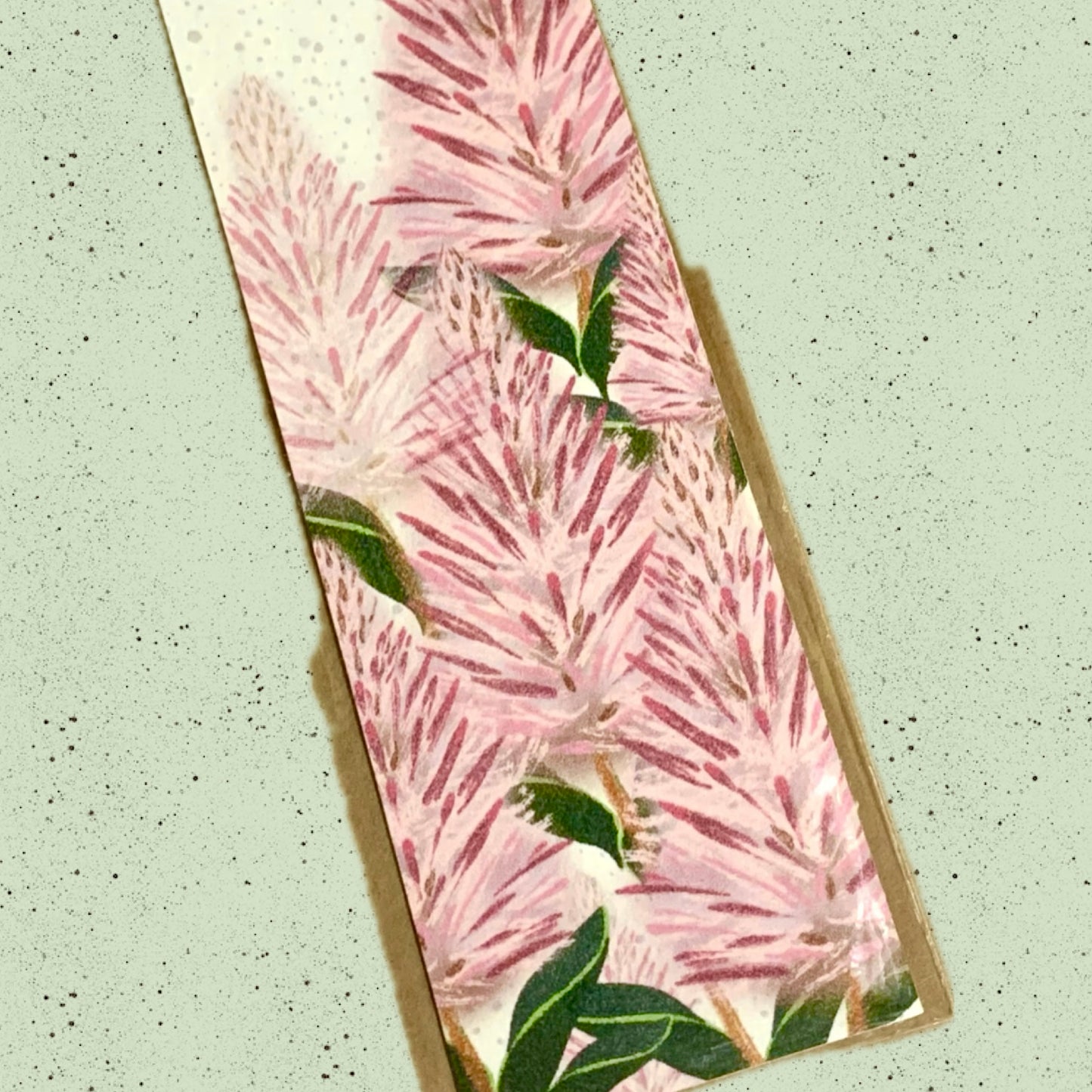 ESZTER'S CREATIONS- "Mulla Mulla" Bookmark- Textured Paper