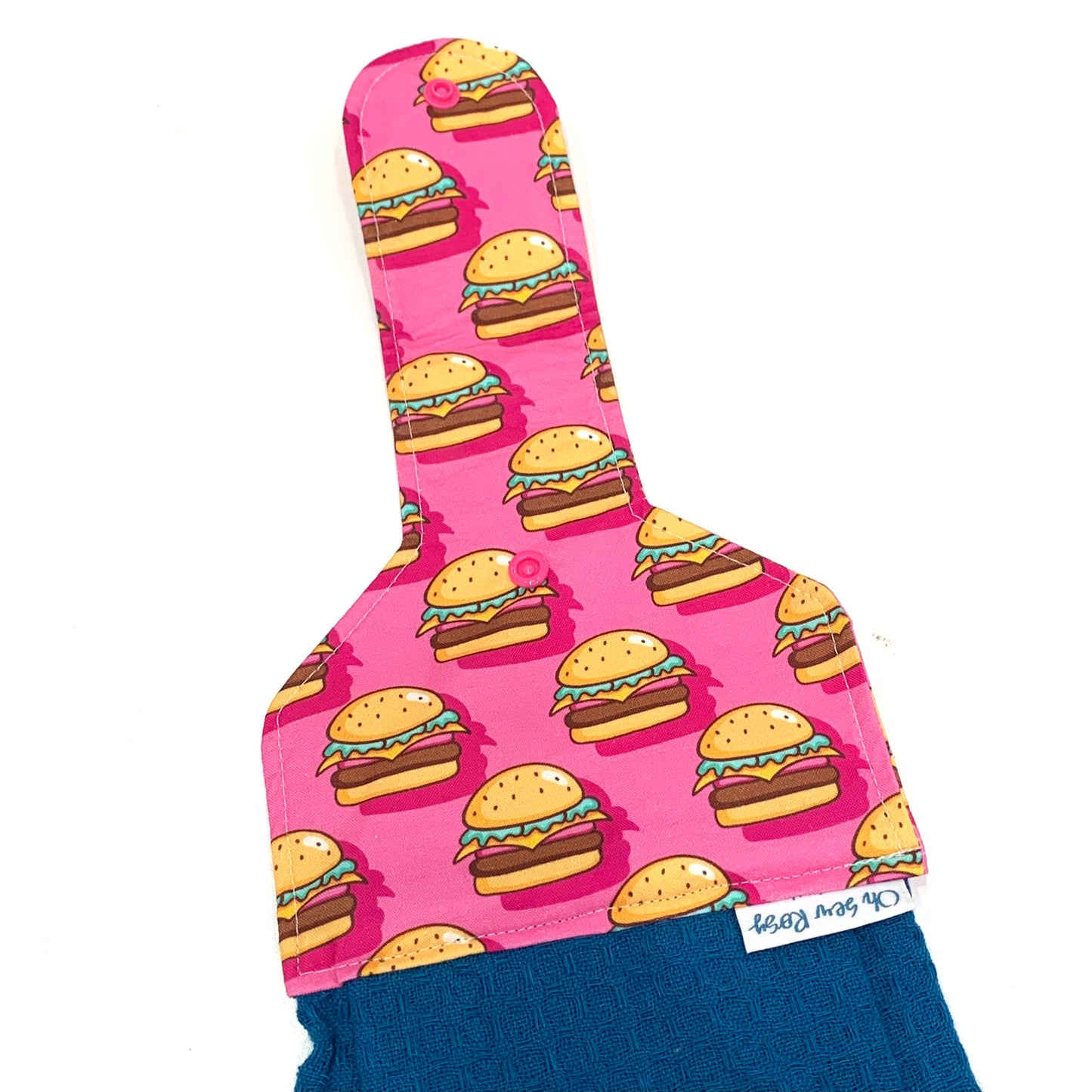 OH SEW ROSY: Hanging Towels- Burgers