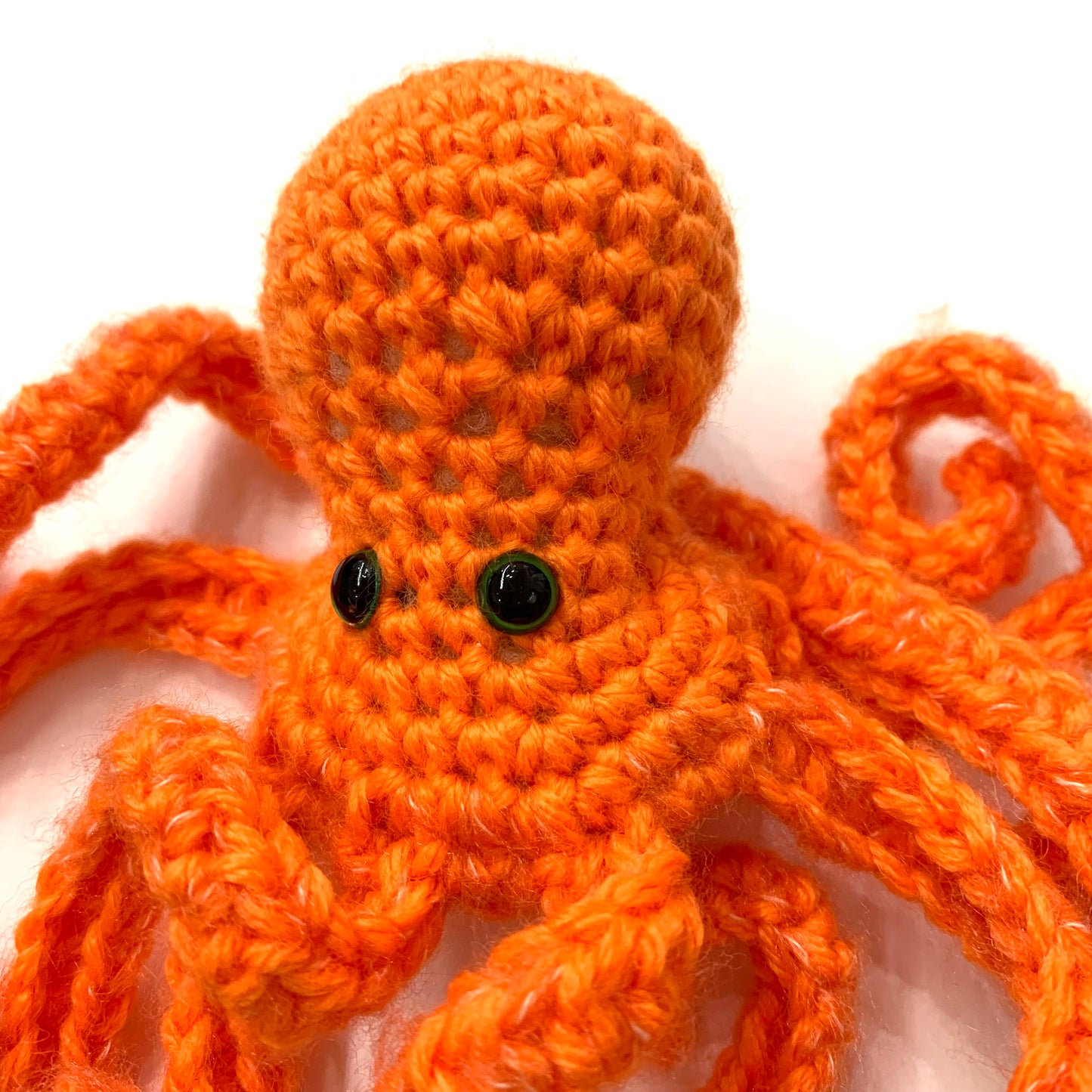 BEAKNITS- CROCHETED OCTOPUS - Orange