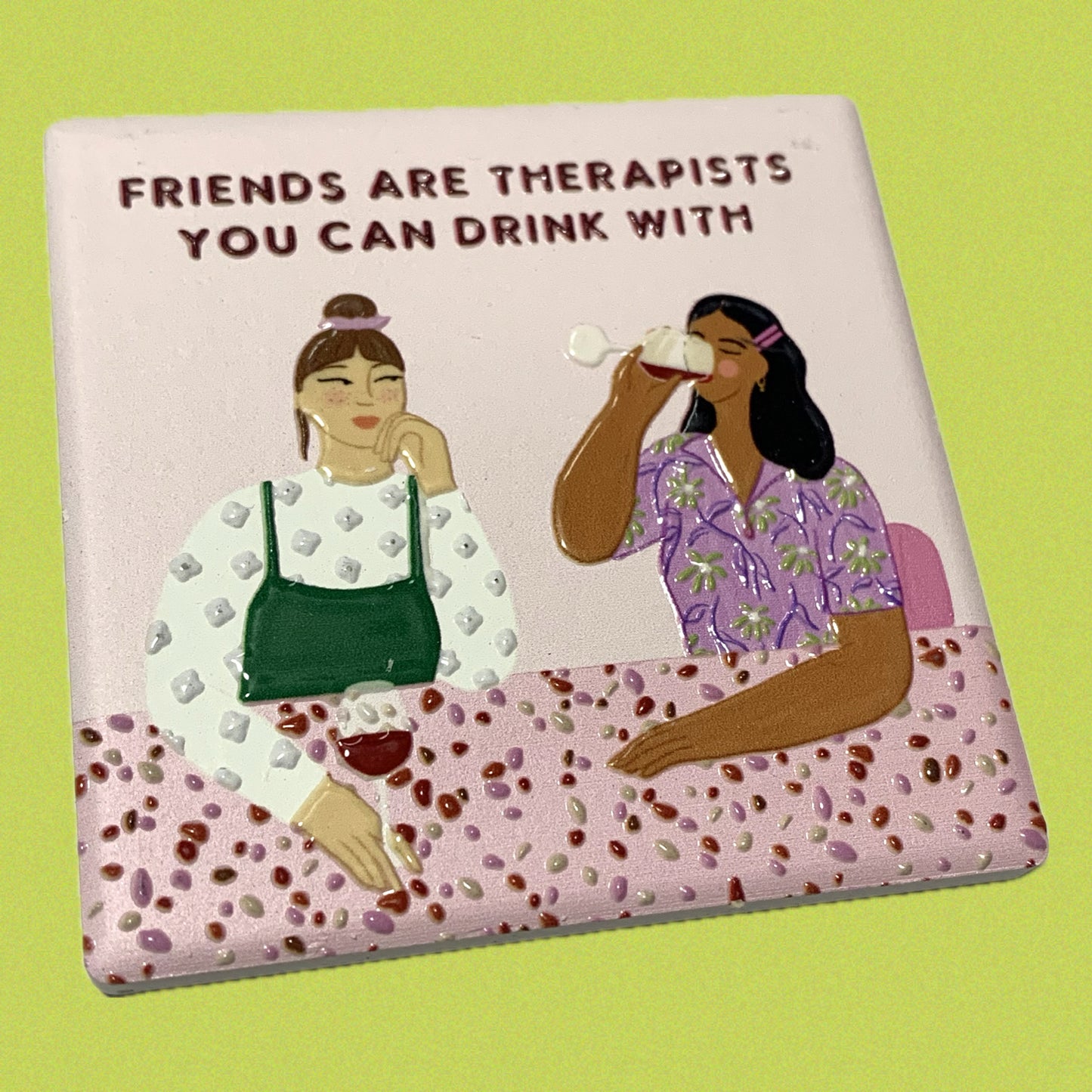 PAPERNEST - "Friends Are Therapy" Magnet