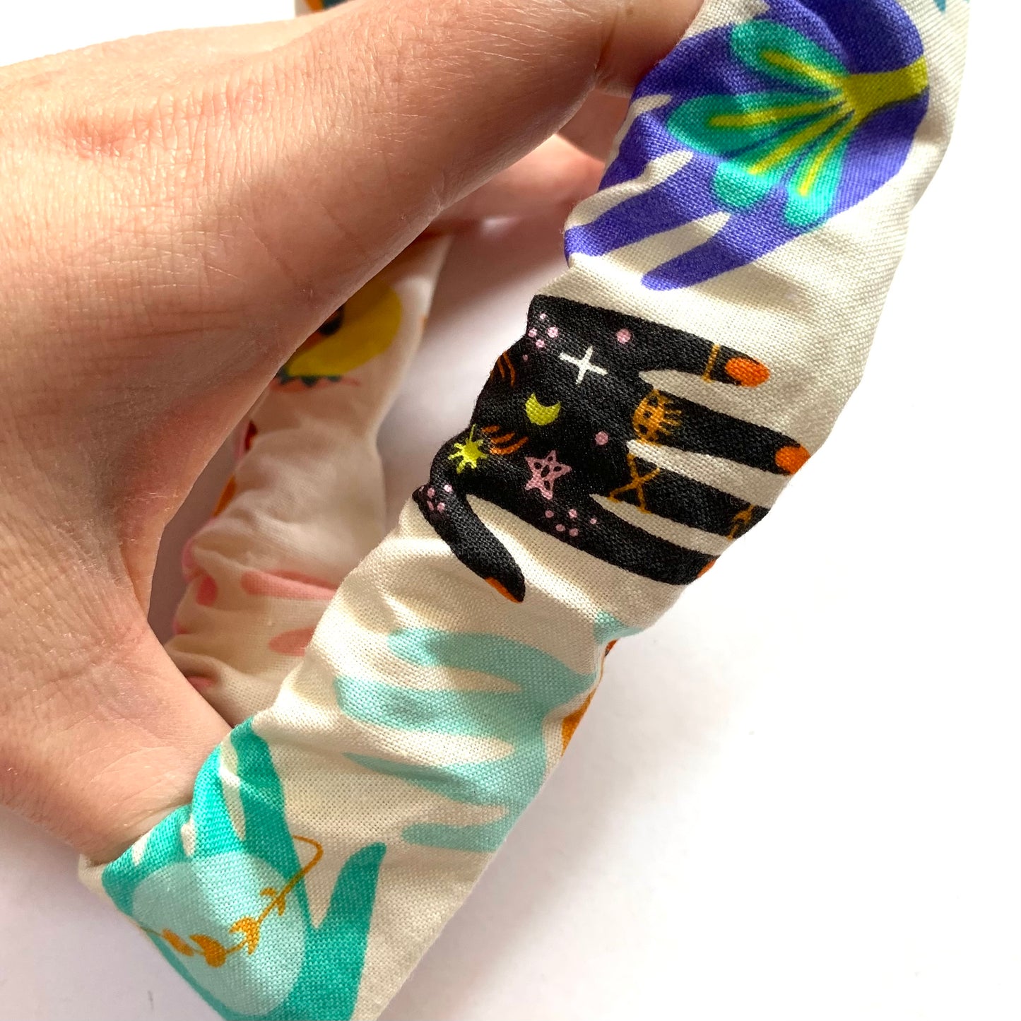 MUMMA WHOOPEE - "Palmistry" REGULAR HALLOWEEN SCRUNCHIES