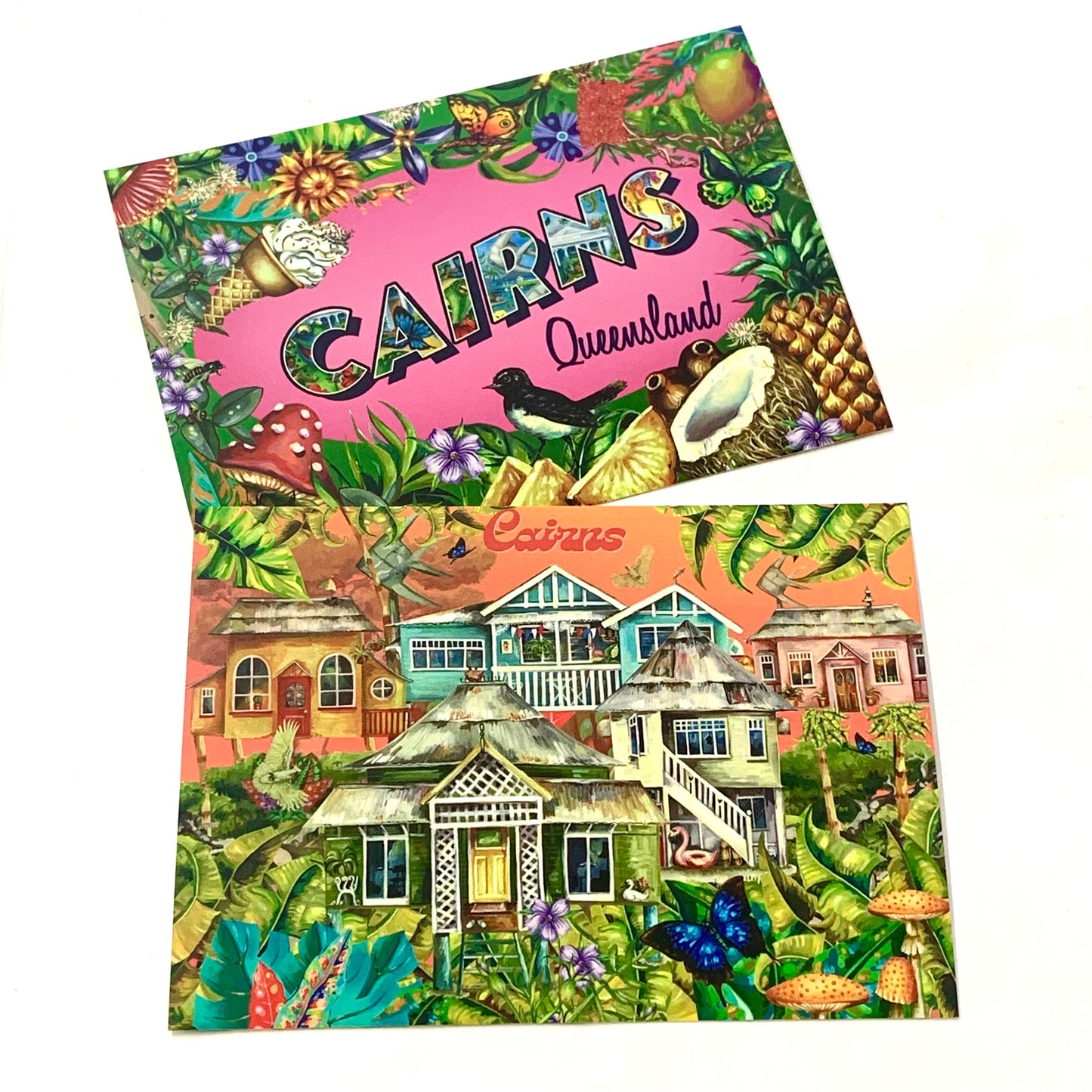 HAYLEY GILLESPIE - "CAIRNS QUEENSLANDERS" POSTCARD