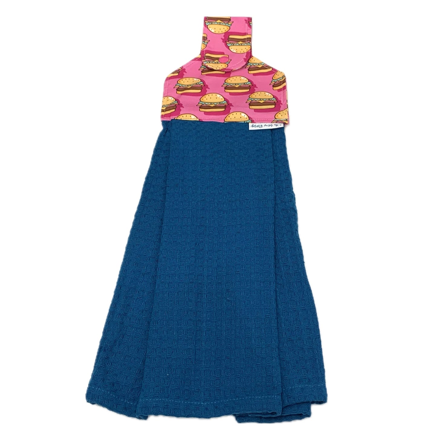 OH SEW ROSY: Hanging Towels- Burgers