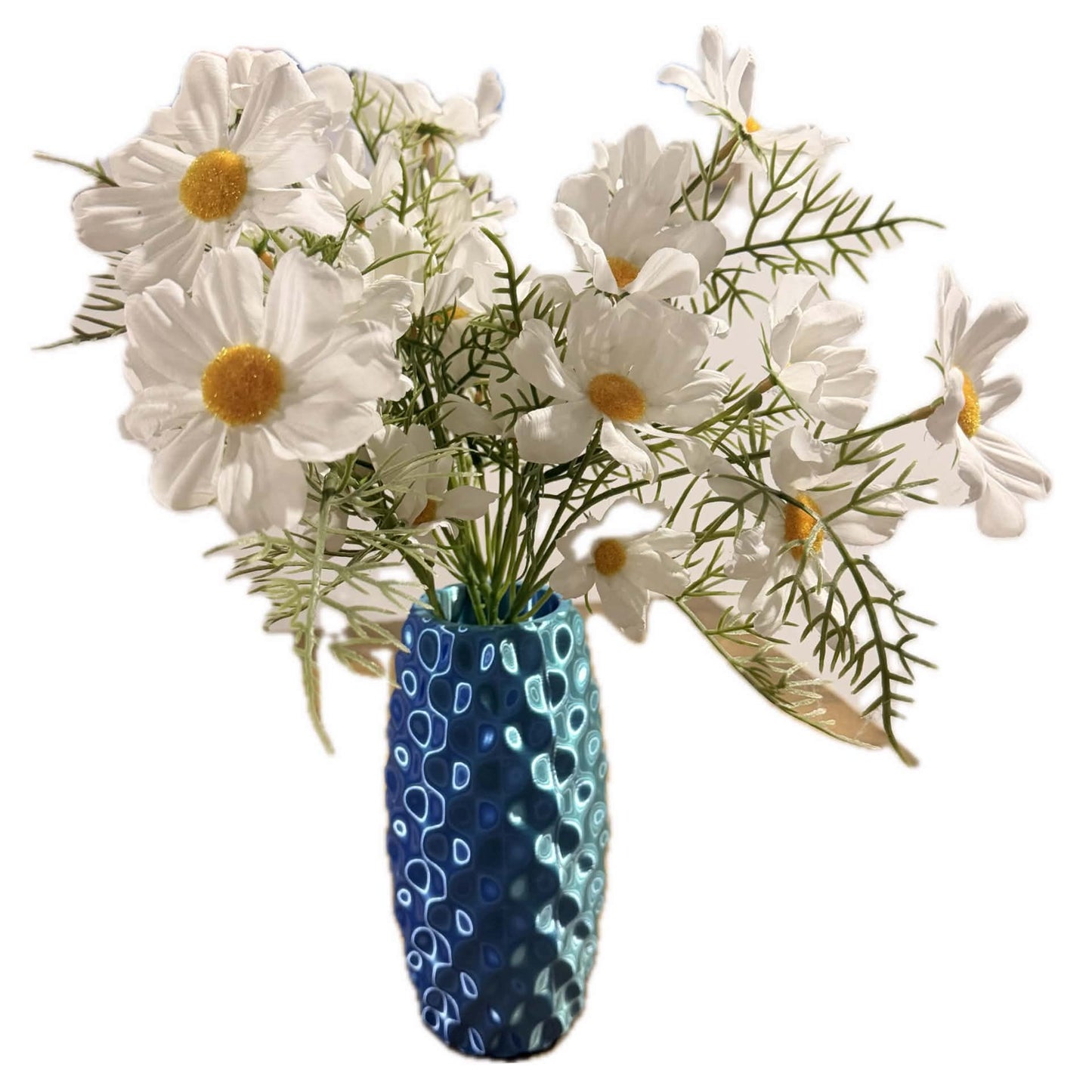 DWAYNSKI.3D - "Dimpla" Vase - Blue Hawaii