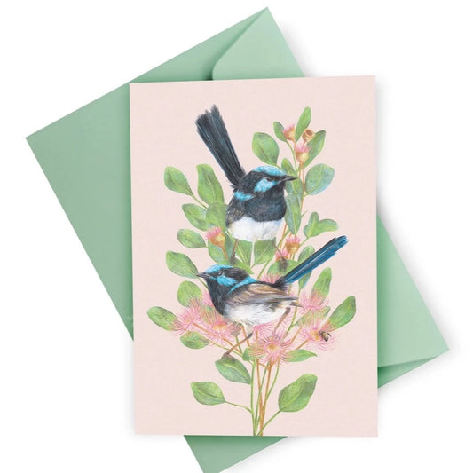 KAYLA REAY- Fairy Wren Greeting Card