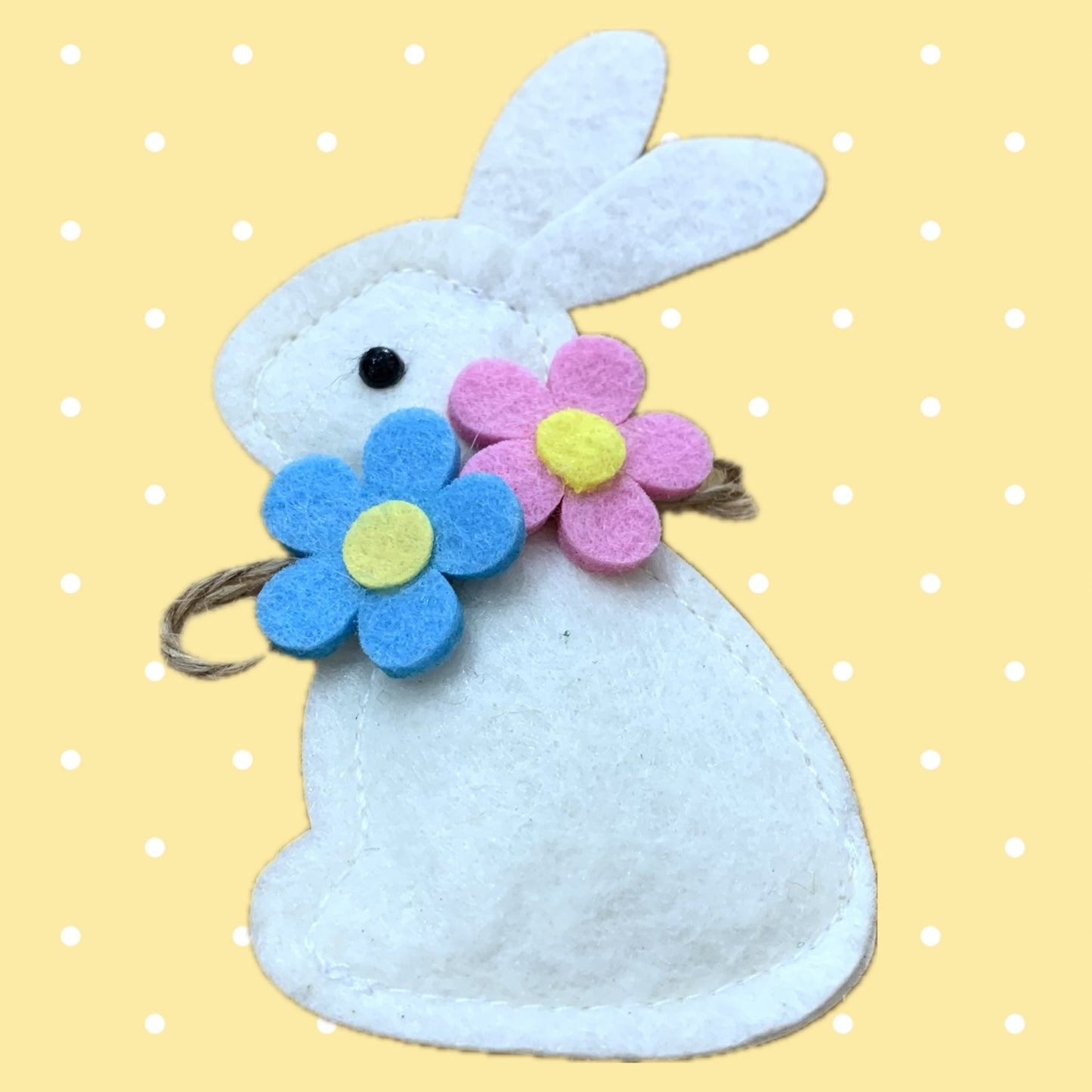 MAKIN' WHOOPEE BROOCH - Spring Bunny Brooch