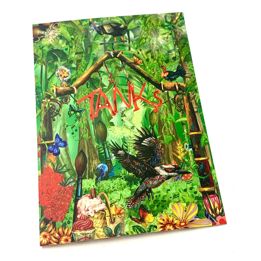 HAYLEY GILLESPIE - "THE TANKS" POSTCARD