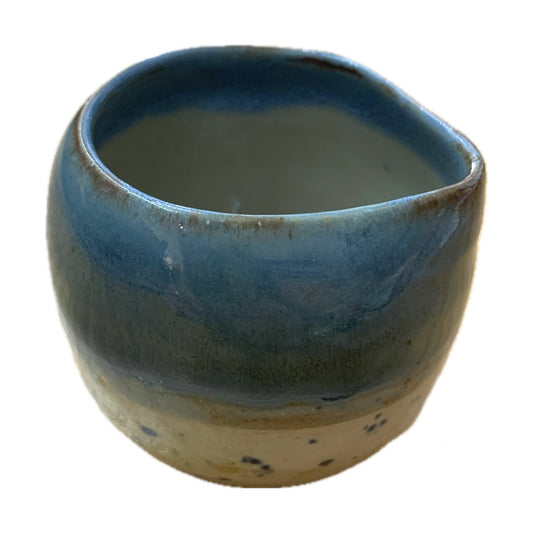 BELOVED POTTERY - Blue Vase/Jug #2- Spout