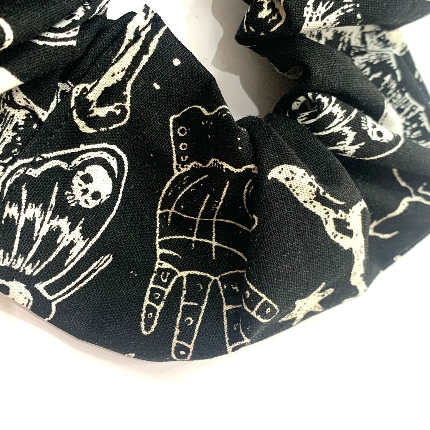 MAKIN' WHOOPEE - "Black Magic" Halloween Jumbo Scrunchies