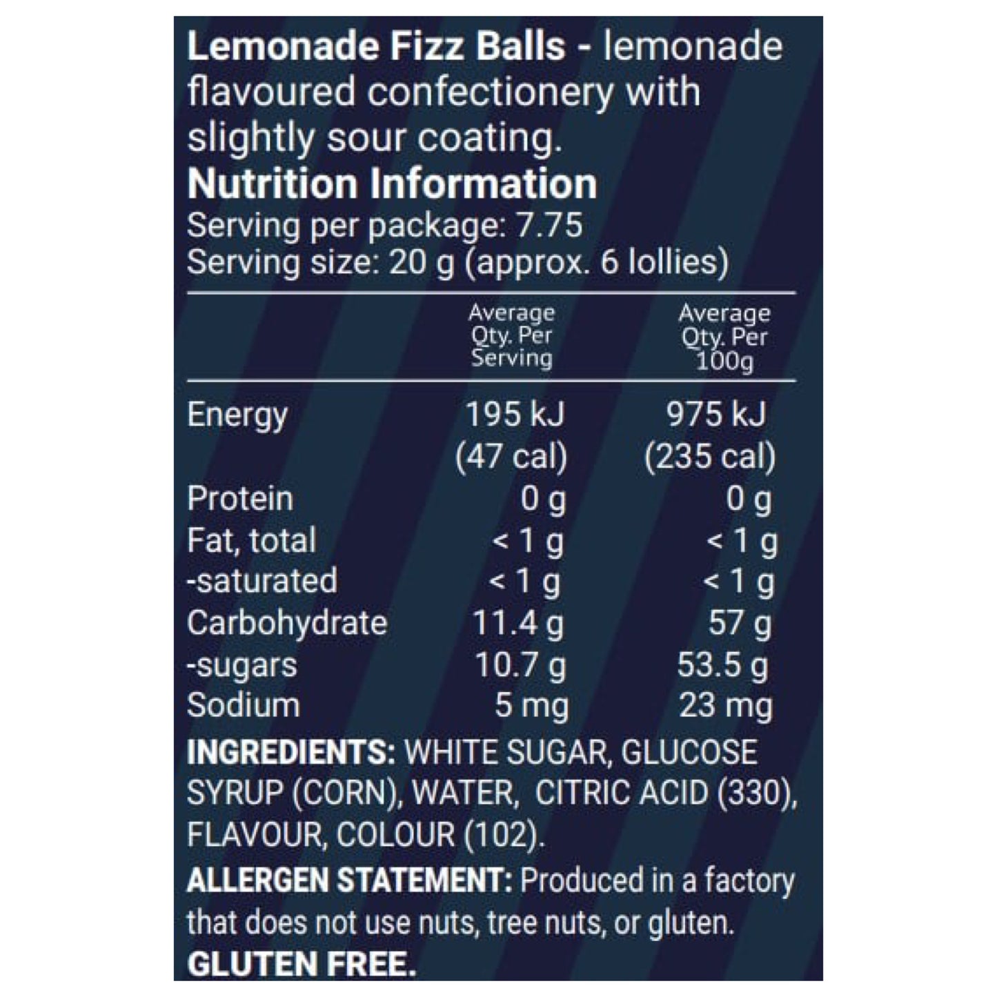 Scott Bros. Candy - Lemonade Fizz