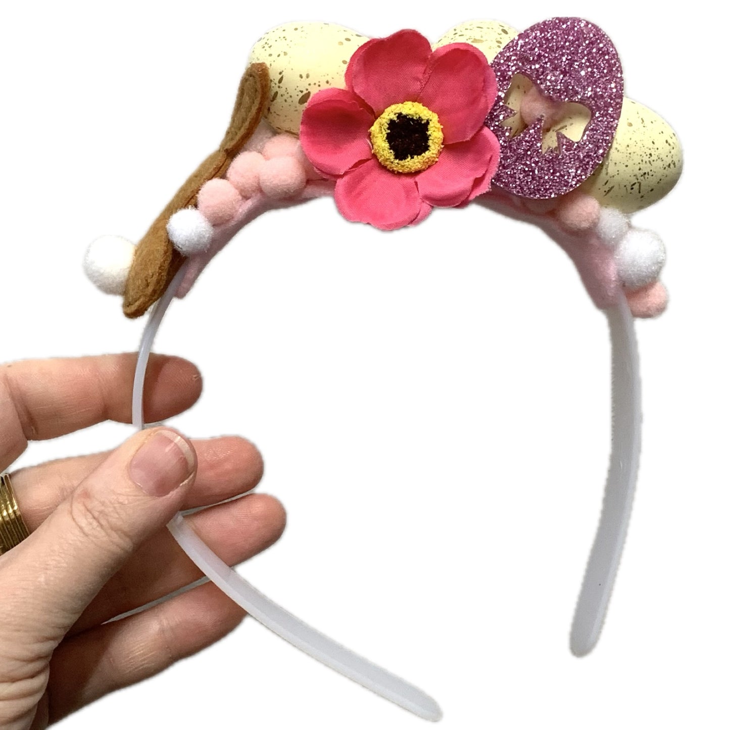 MAKIN' WHOOPEE- EASTER EGGS- PINKS- MEDIUM HEADBAND