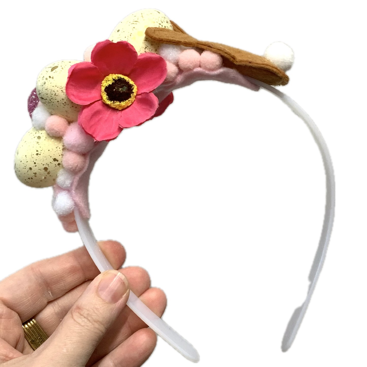 MAKIN' WHOOPEE- EASTER EGGS- PINKS- MEDIUM HEADBAND