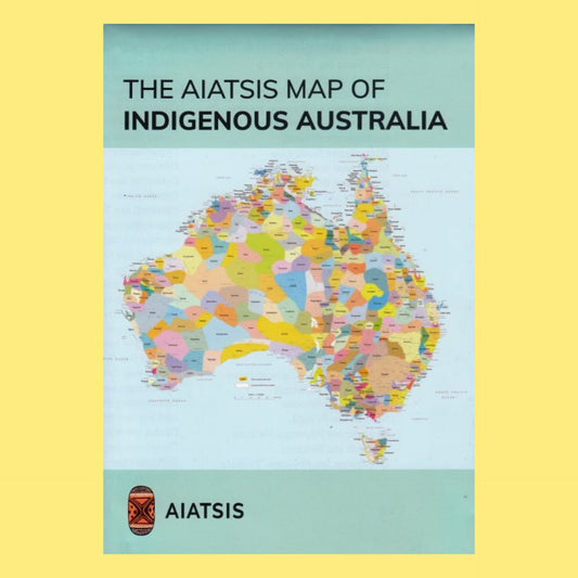 BOOKS & CO - A3 Indigenous Australia Map- Folded