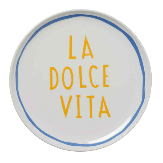 In The Roundhouse - "La Dolce Vita" Plate LARGE