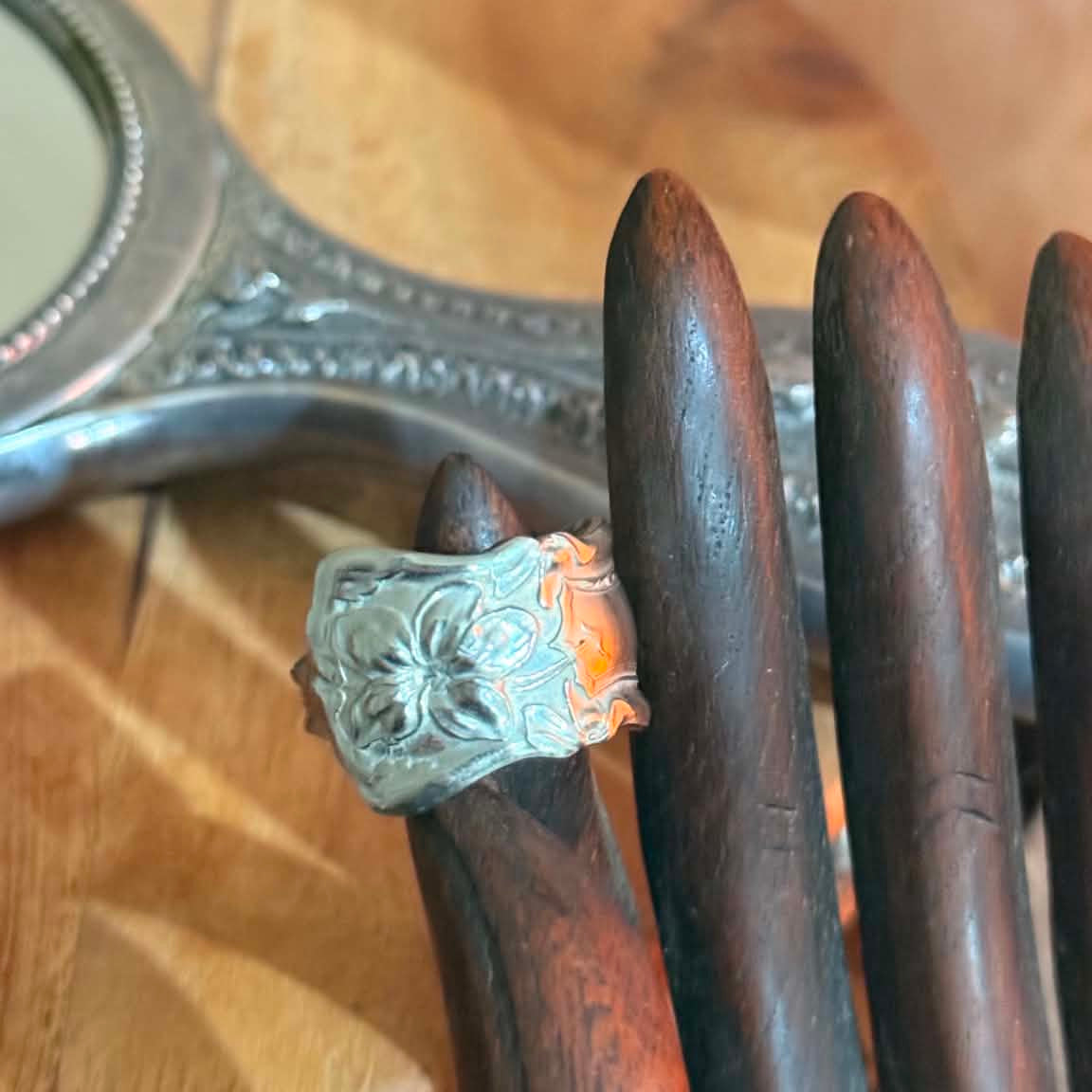 MOLLY MADE - WM.A. Rogers Spoon Band Ring
