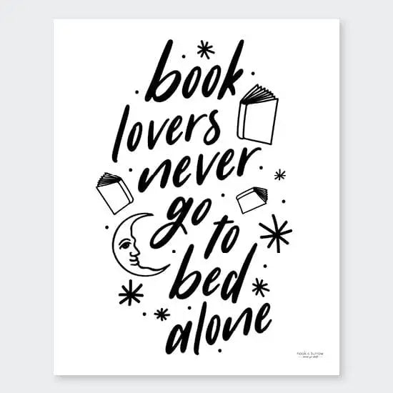 NOOK & BURROW- "Book Lovers" Framed Print