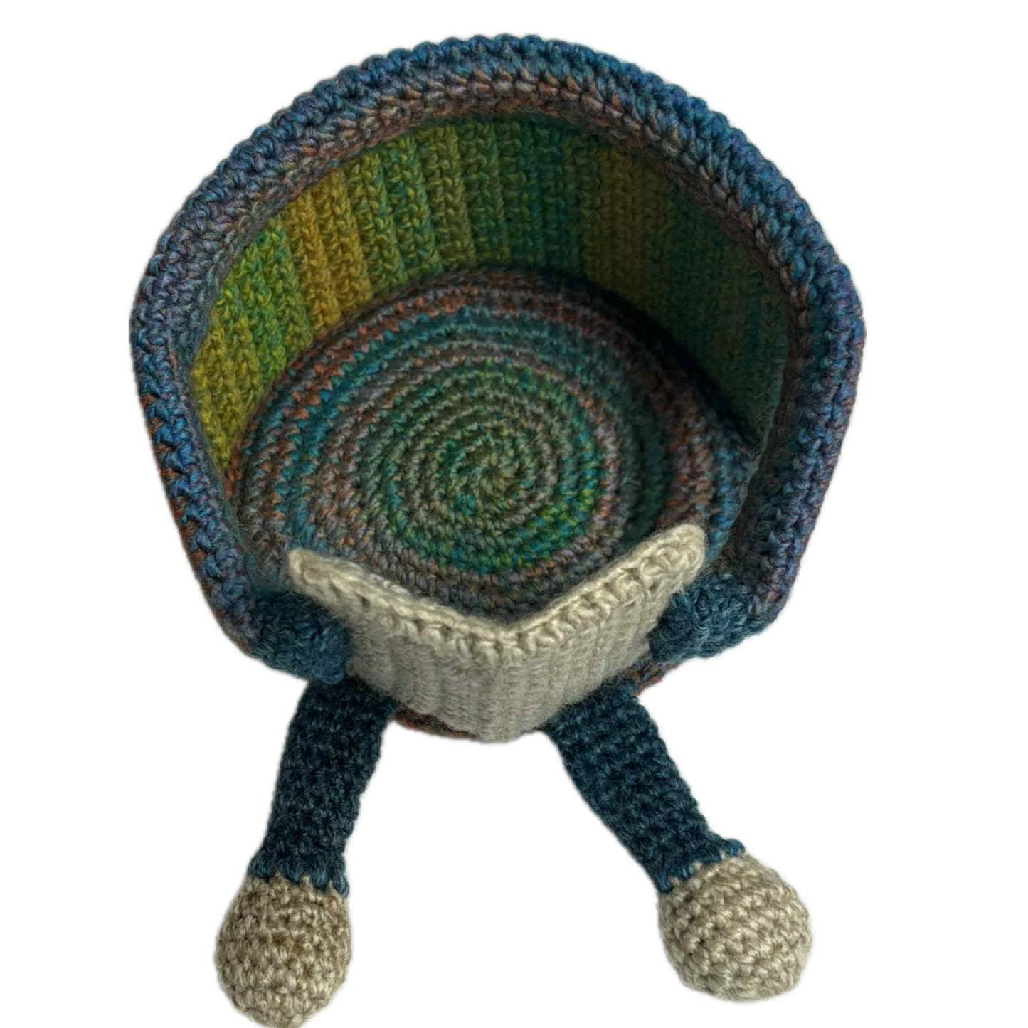 FIBRESCAPE - Book Reader Toilet Paper Holder - Dark Rainbow