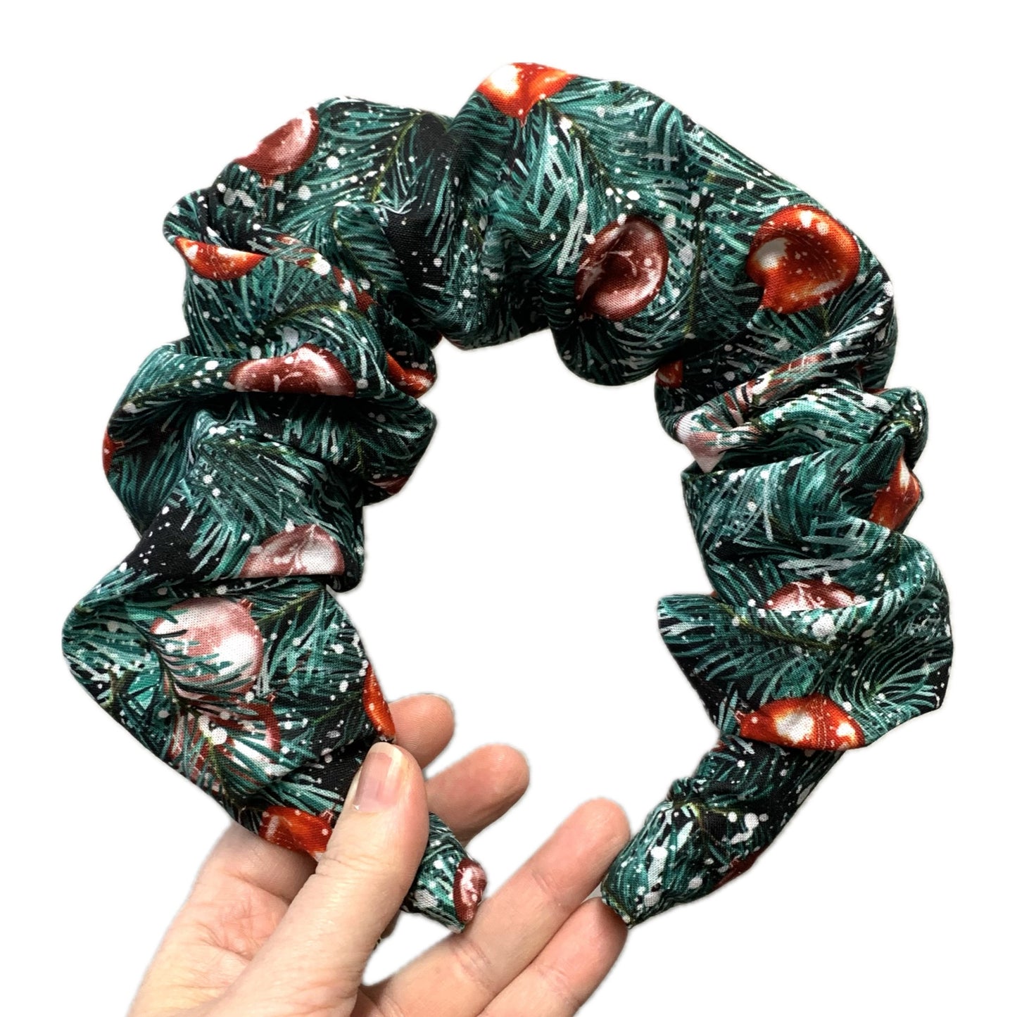 MAKIN WHOOPEE - BIG SCRUNCHIE CHRISTMAS HEADBANDS- Pretty Pines