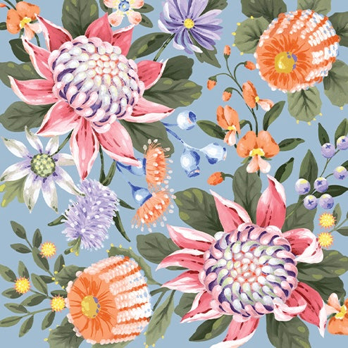 EARTH GREETINGS- Abundance- Mini Blank Greeting Card