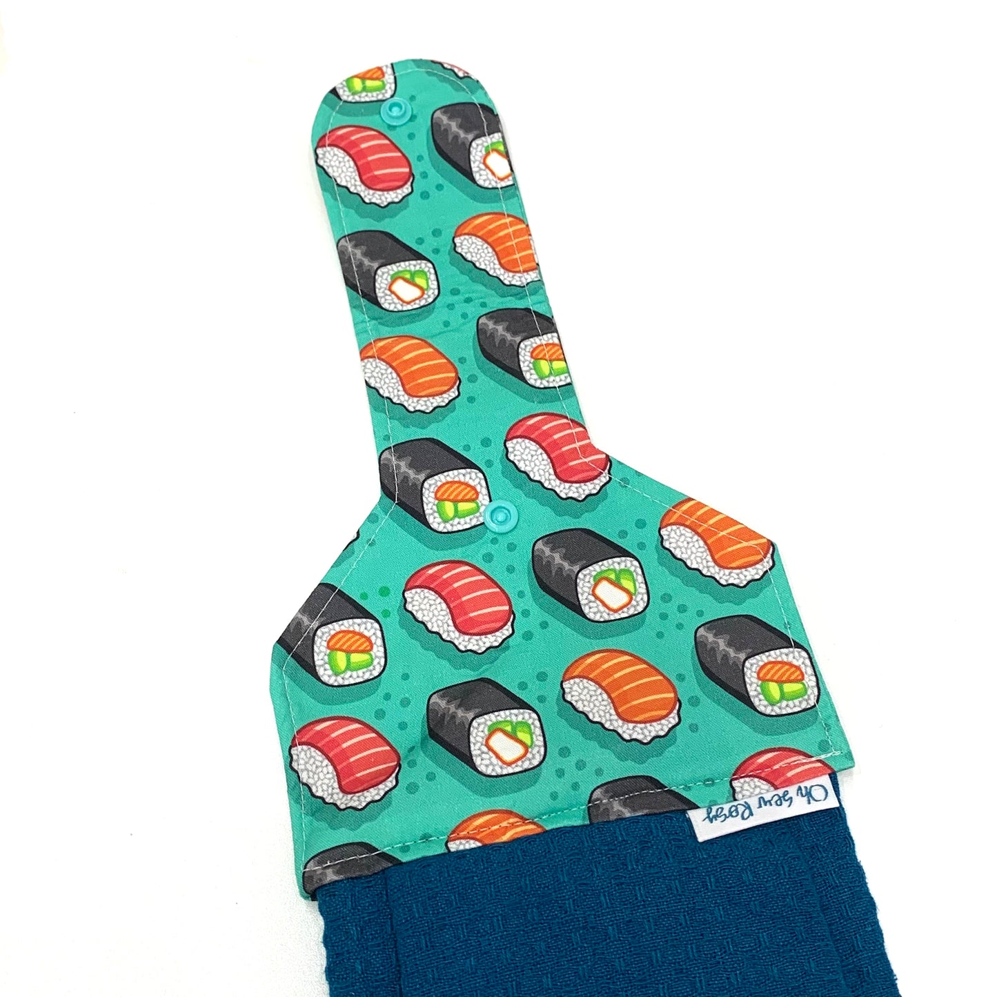 OH SEW ROSY: Hanging Towels- Sushi