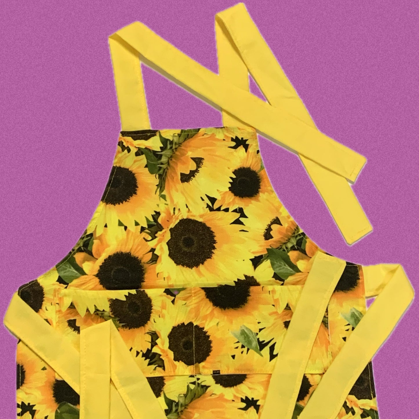 Teacups n Quilts - Sunflower- Kids Apron