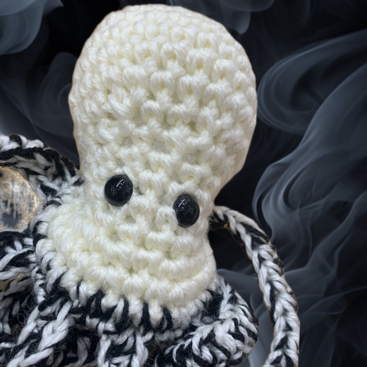BEAKNITS- CROCHETED "GHOSTLYPUS"