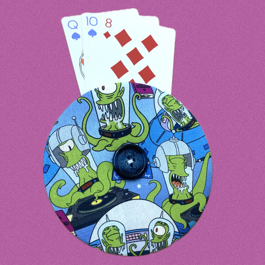 OH SEW ROSY: Playing Card Holders- KANG & KODOS (THE SIMPSONS)
