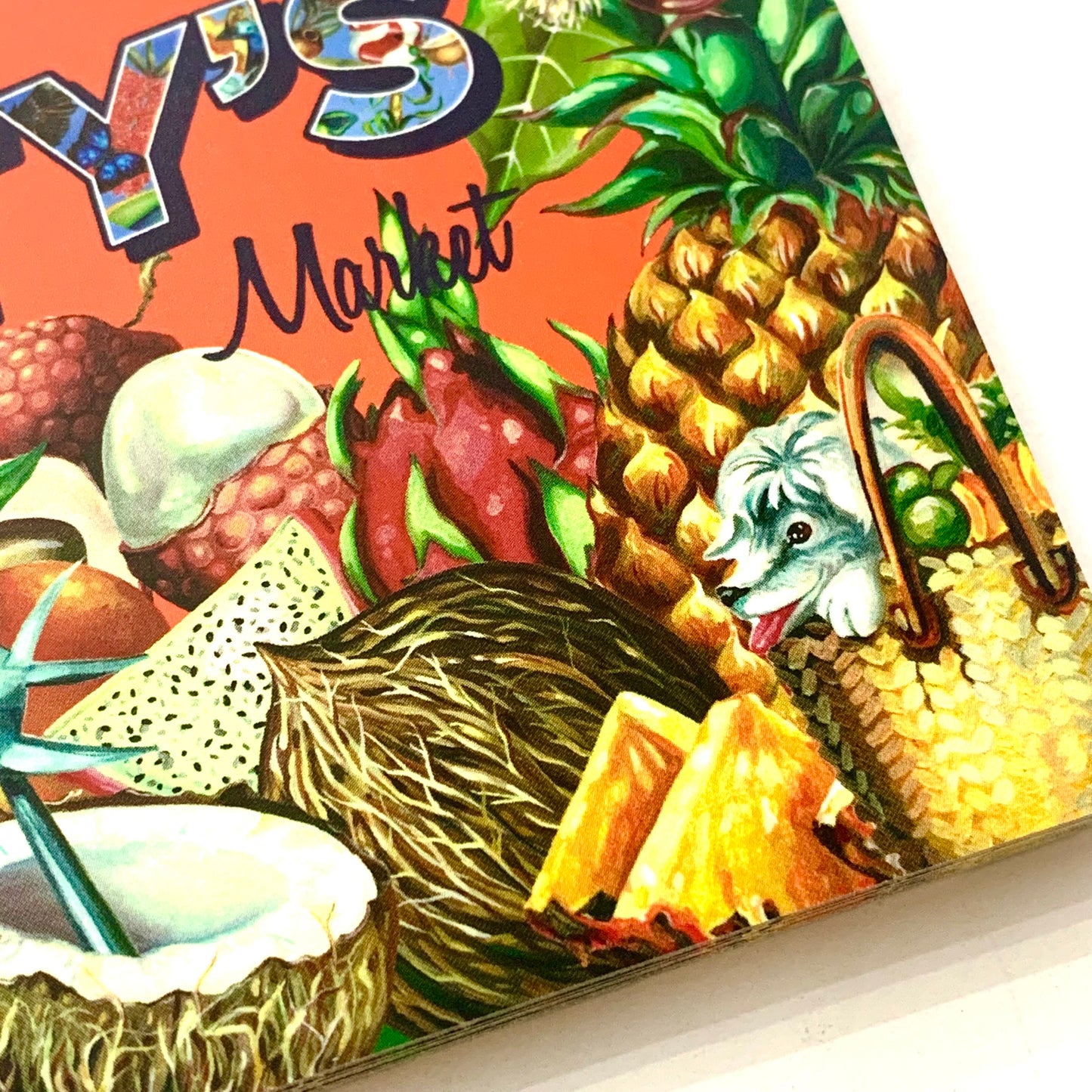 HAYLEY GILLESPIE - "RUSTY'S MARKET" POSTCARD