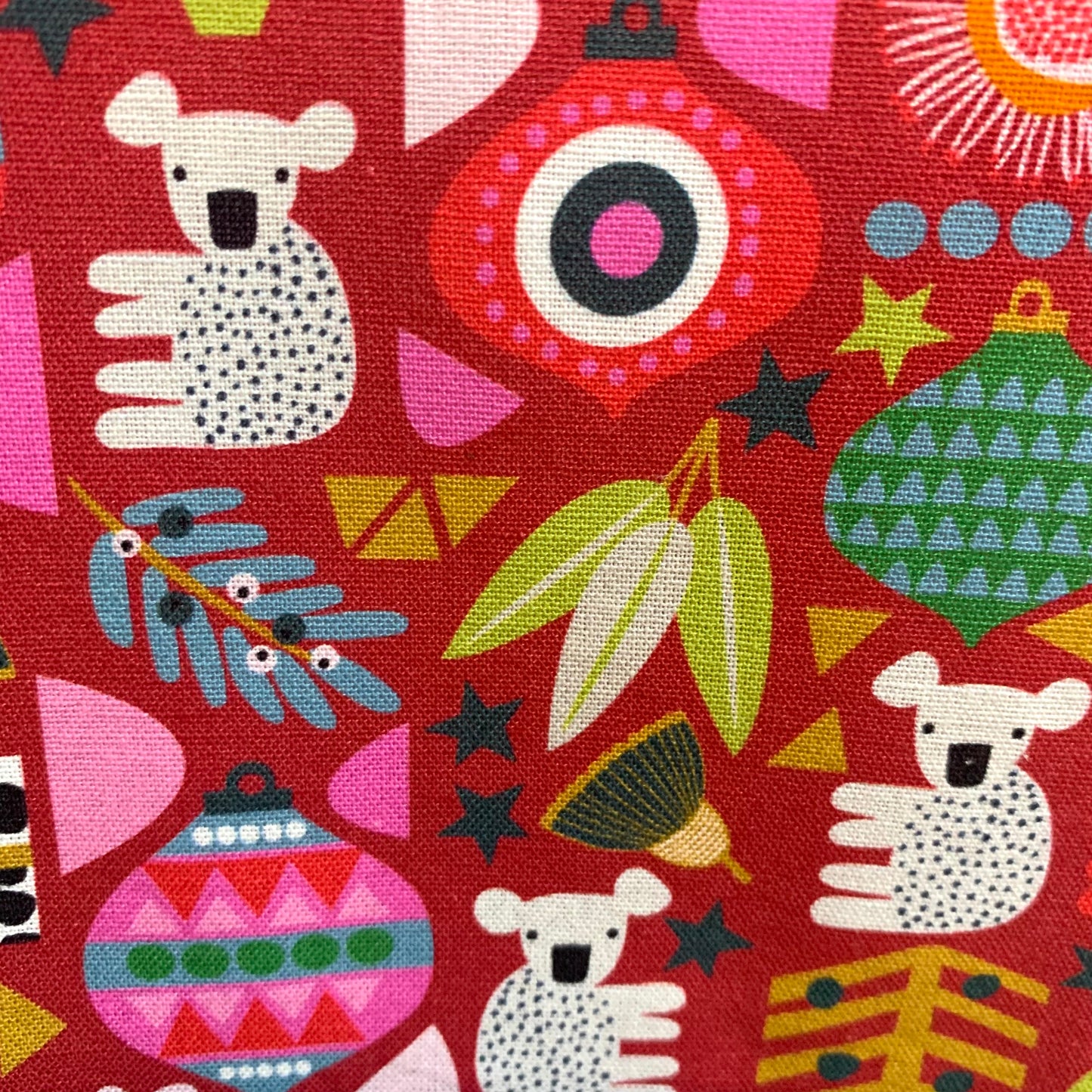 MUMMA WHOOPEE - "Abstract Australiana" Christmas Apron