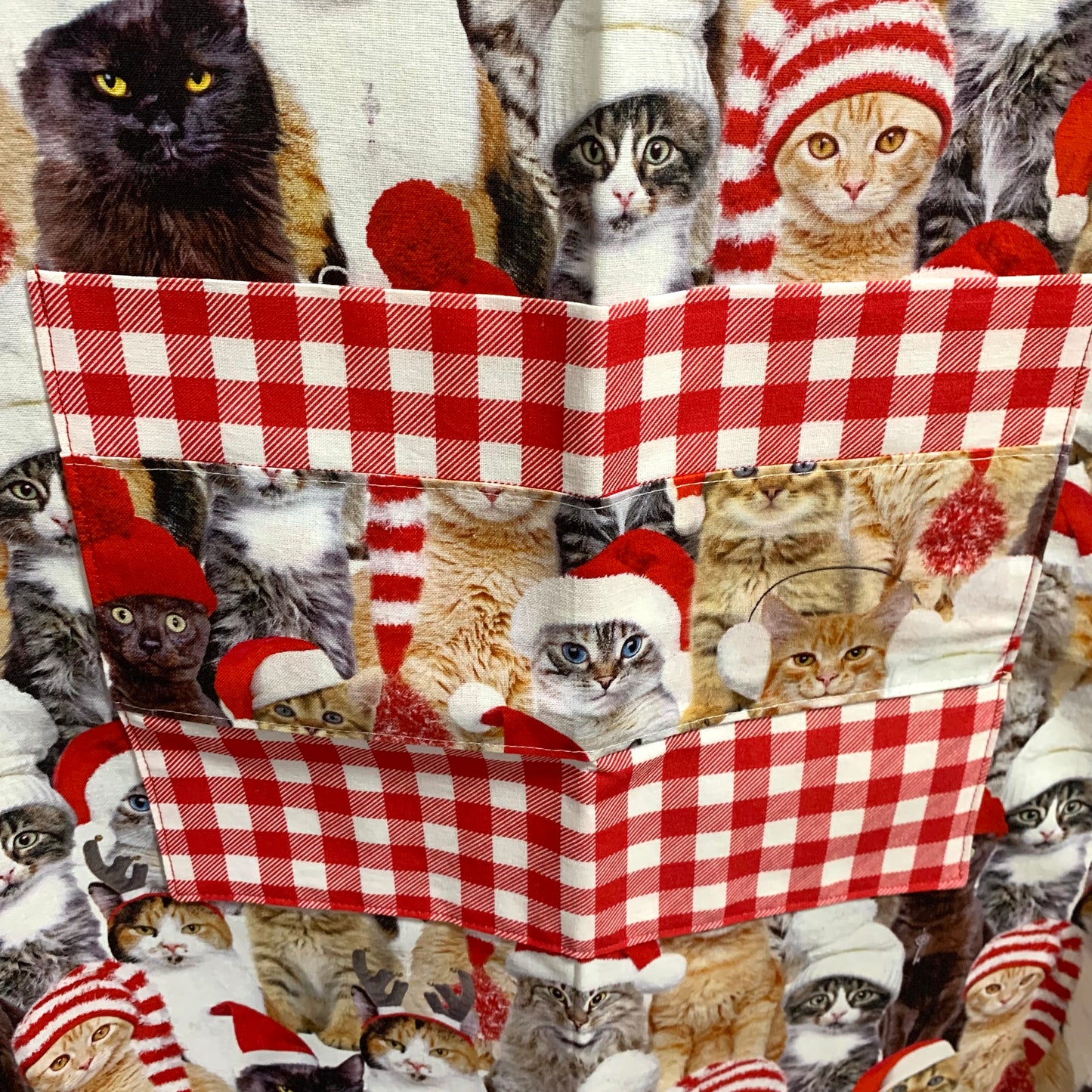 MUMMA WHOOPEE - "Christmas Kitties" Apron