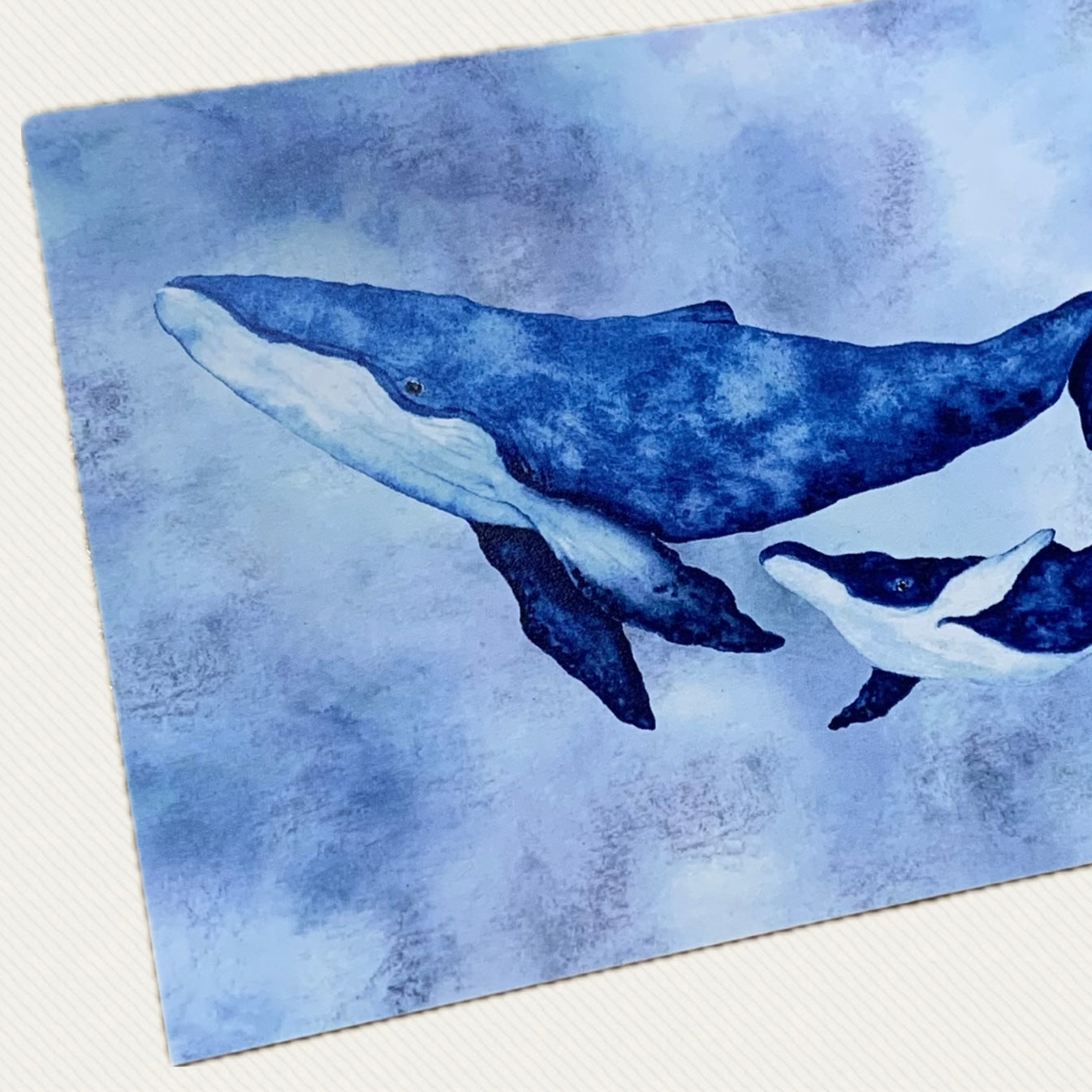 Shanna Trees Creations- Whales Postcard
