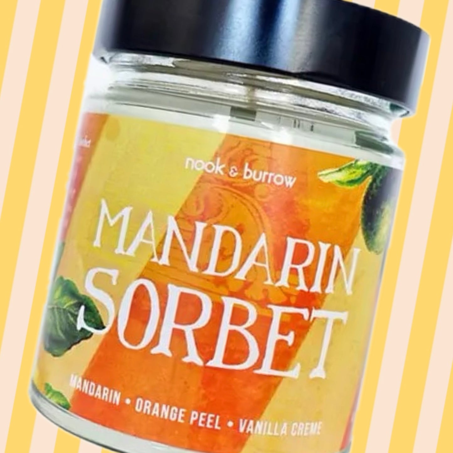 NOOK & BURROW- "Mandarin Sorbet"- Candle