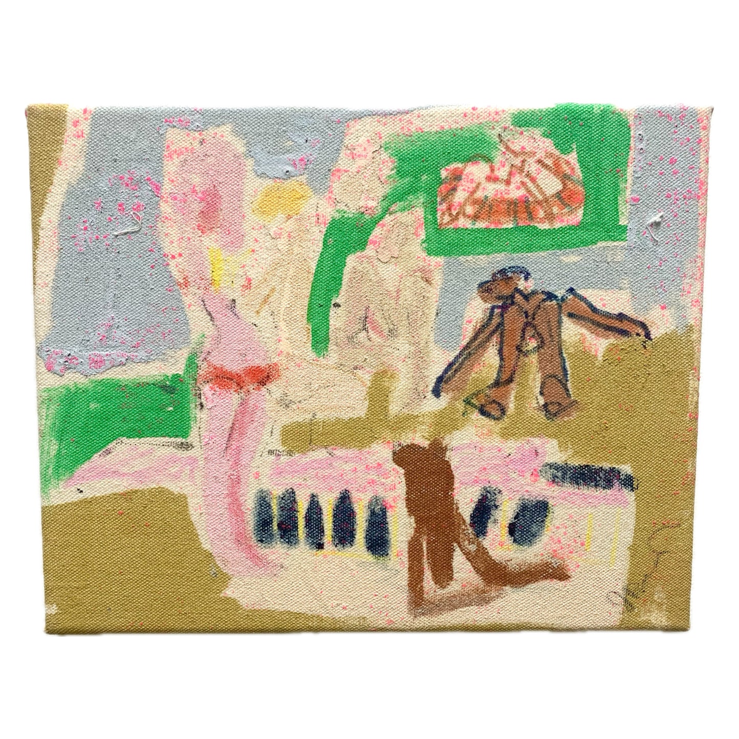 JULIE POULSEN ARTWORK - "Beach Day" - Small Painting