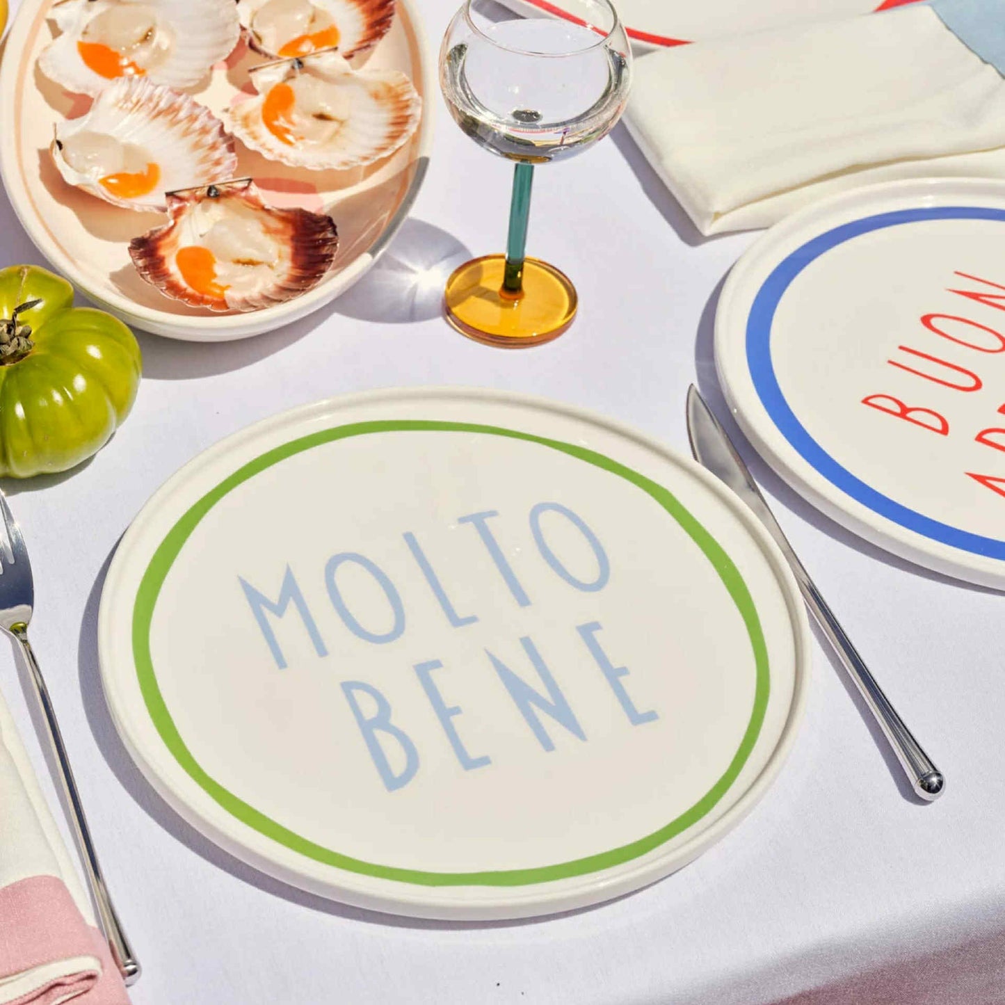 In The Roundhouse - "Molto Bene" Plate