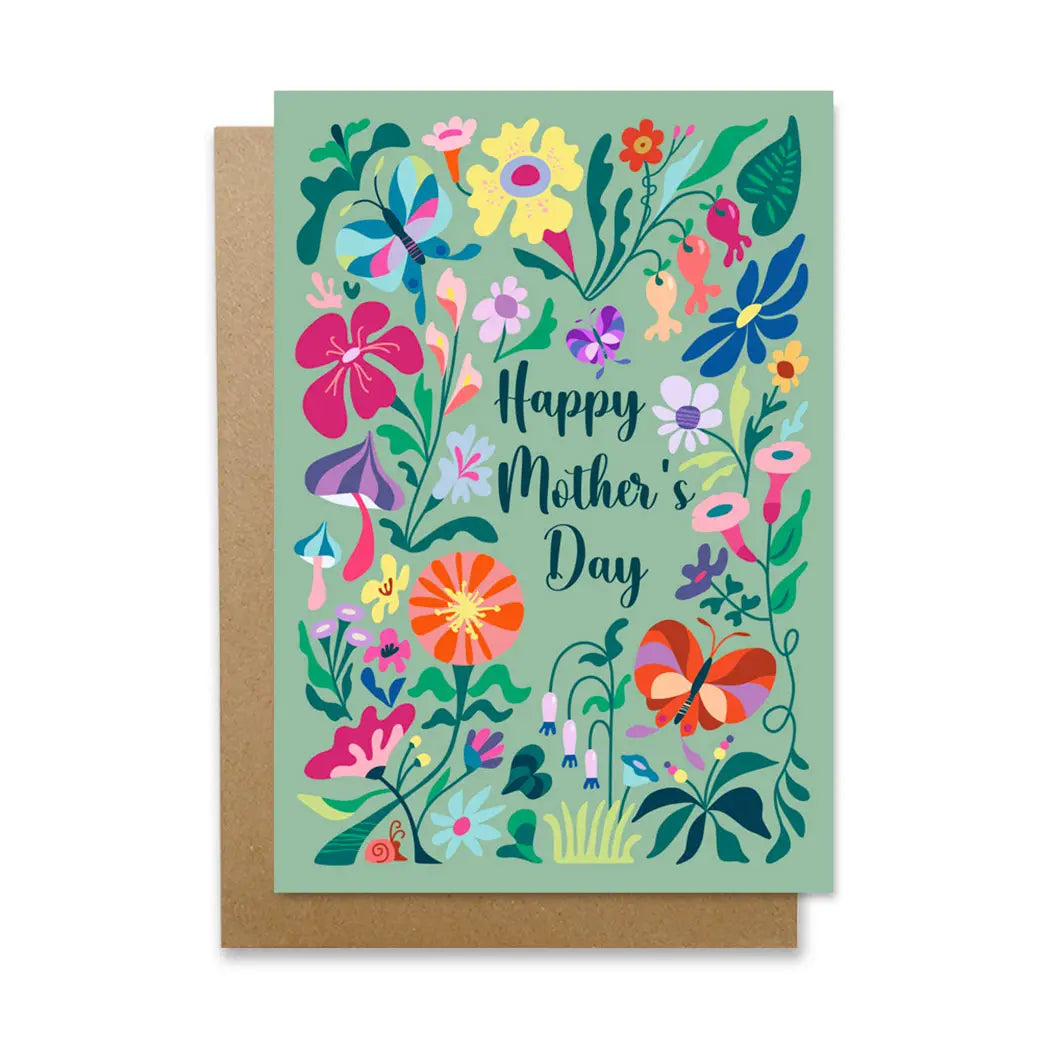 3 BIRDIES STUDIO- "Happy Mother's Day"- Greeting Card