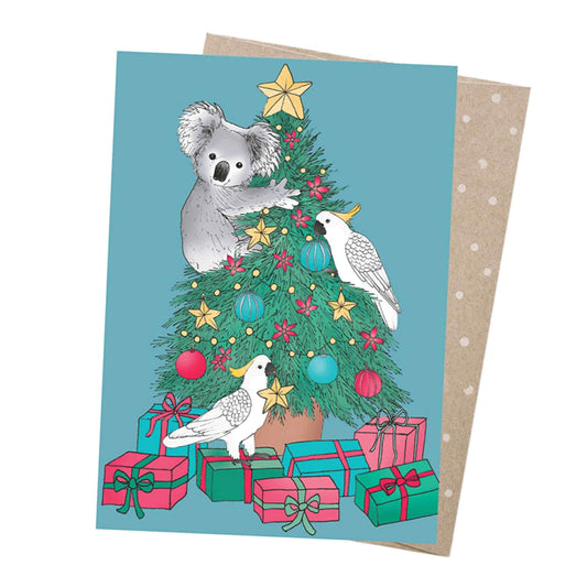 EARTH GREETINGS- Tree Tidings - Christmas Greeting Card - Victoria McGrane
