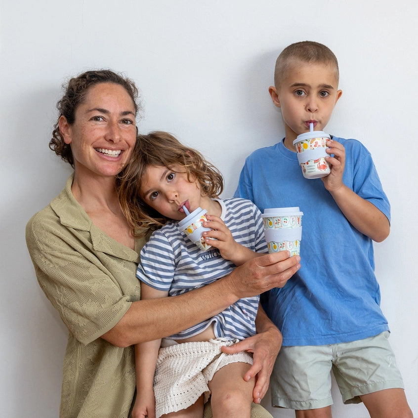 CHINO CLUB- Kids 8oz Reusable Cup- Amalfi