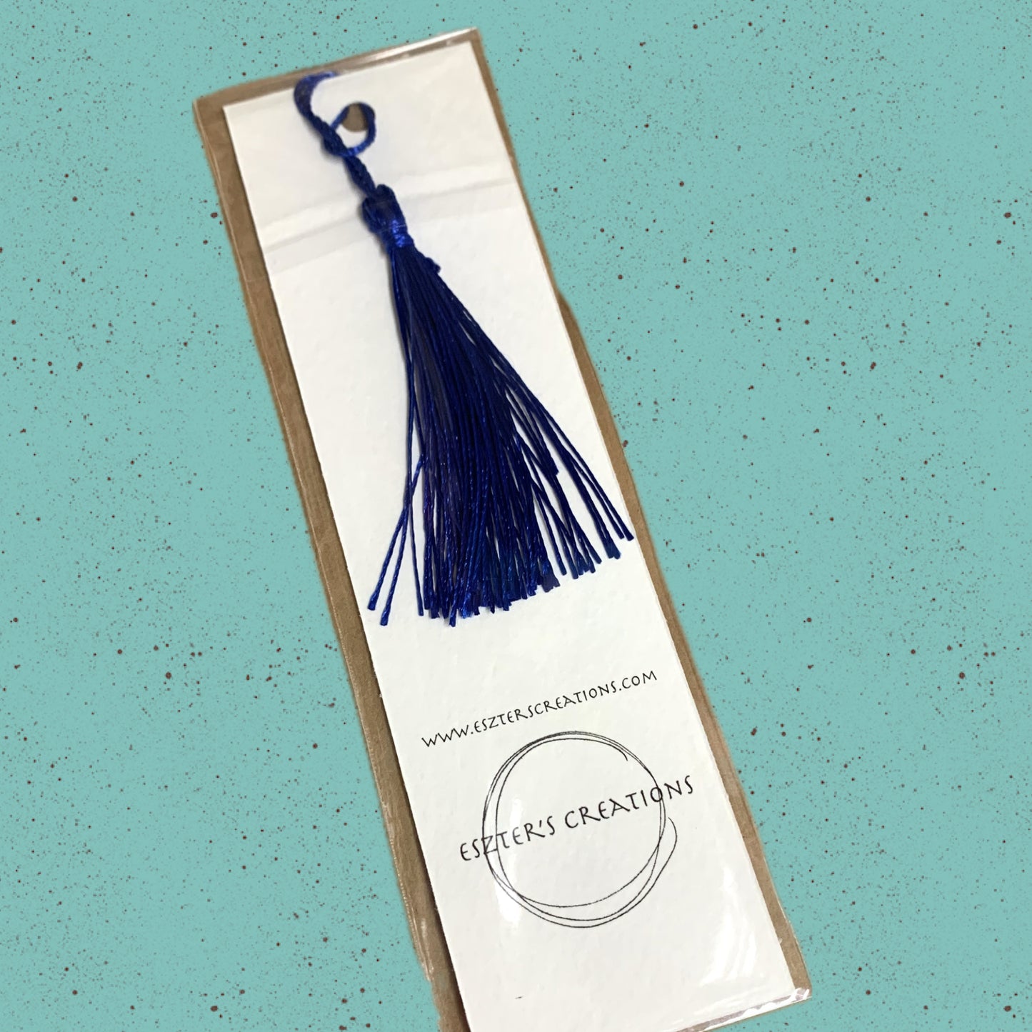 ESZTER'S CREATIONS- "Shells" Bookmark- Textured Paper