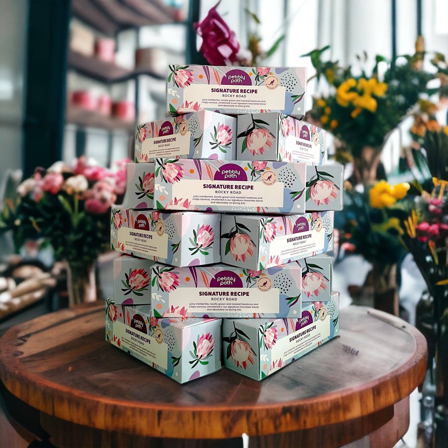 PEBBLY PATH- Rocky Road Pebbly Bars - Signature Recipe Flavour 100g