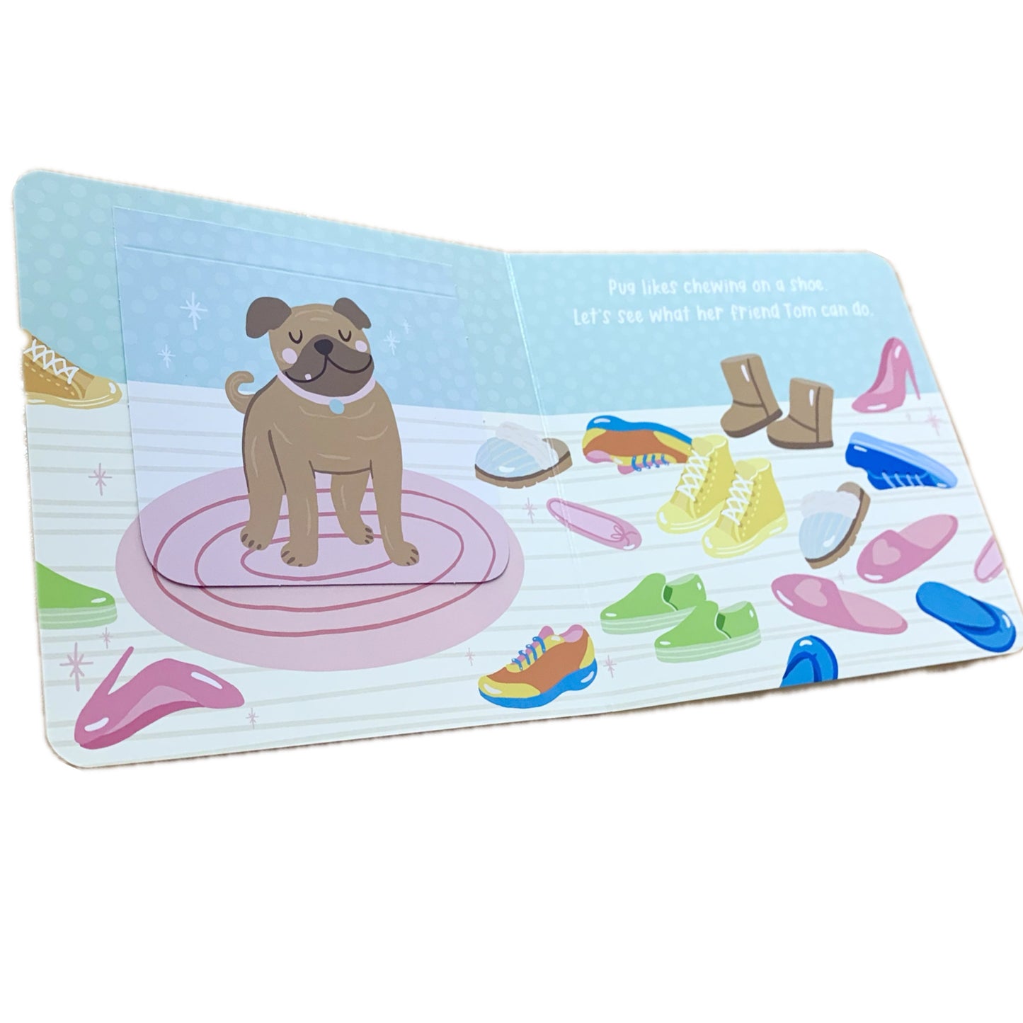 BOOKS & CO - Cute Dogs A Lift the Flap Board Book- Christie Williams