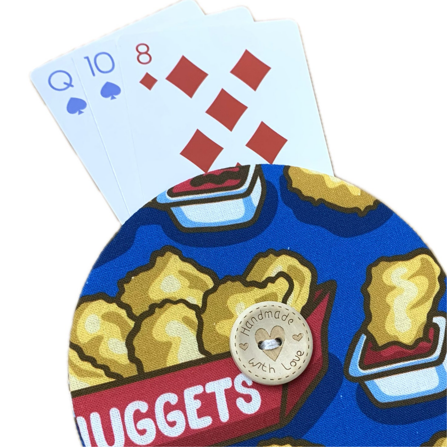 OH SEW ROSY: Playing Card Holders- CHICKEN NUGGETS