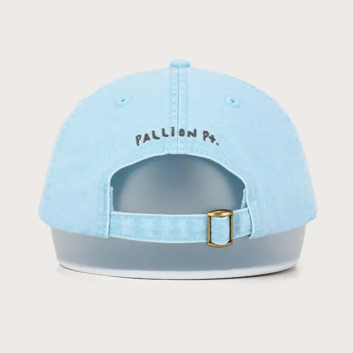 PALLION POINT - FISH LIDS - Humpback Whale Cap in Light Blue