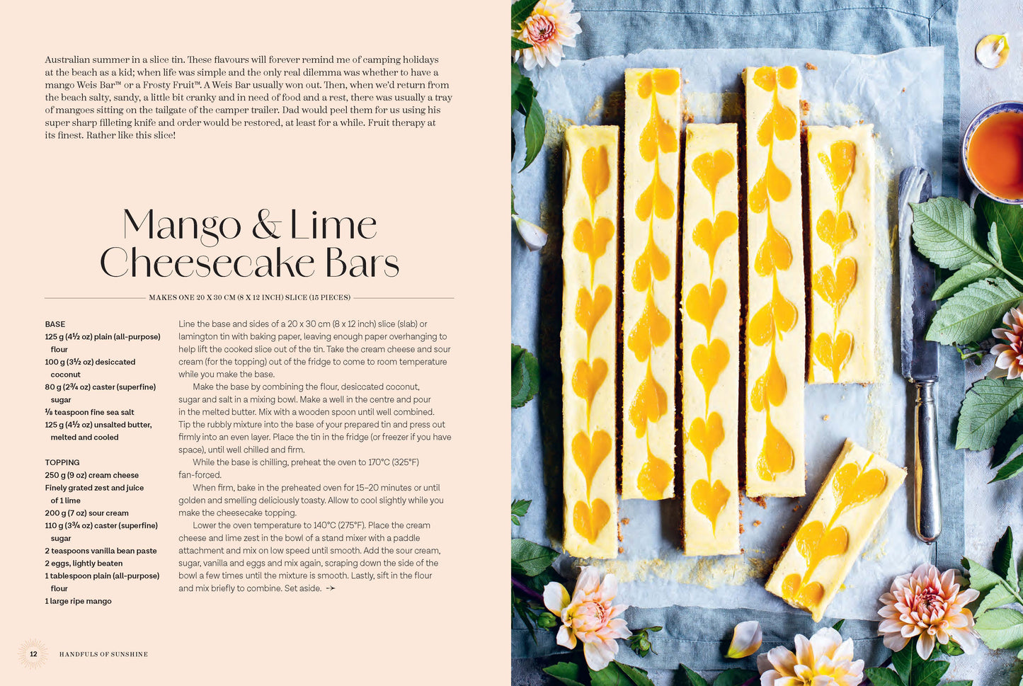 BOOKS & CO - HANDFULS OF SUNSHINE: PERFECT BITE-SIZED BAKES - Tilly Pamment