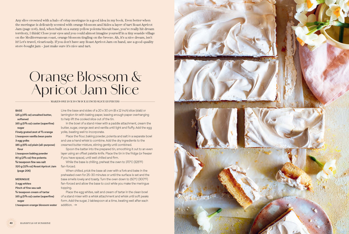 BOOKS & CO - HANDFULS OF SUNSHINE: PERFECT BITE-SIZED BAKES - Tilly Pamment