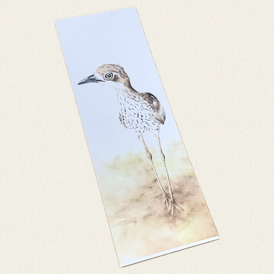 Shanna Trees Creations- "Curlew" Bookmark- White Paper