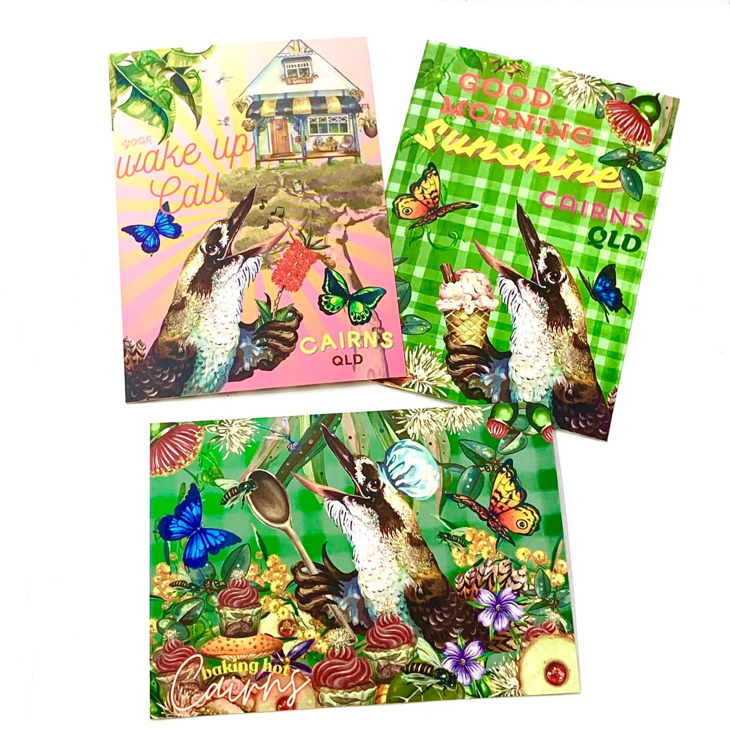 HAYLEY GILLESPIE - "BAKING HOT CAIRNS" POSTCARD