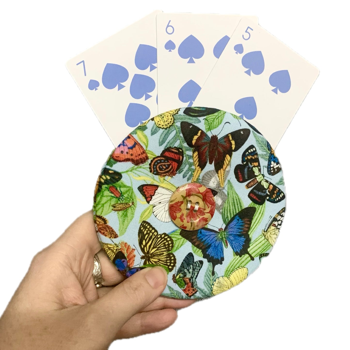 OH SEW ROSY: Playing Card Holders- Chickens