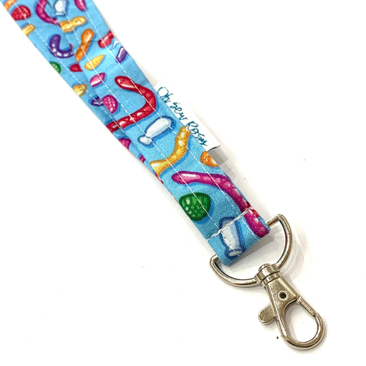 OH SEW ROSY: FABRIC LANYARD - Allen’s Lollies
